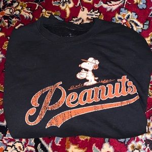 A peanuts crew neck